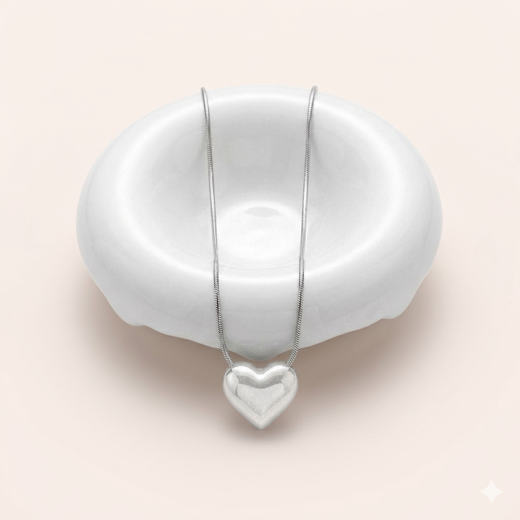 Silver Heart Necklace