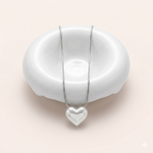 Silver Heart Necklace