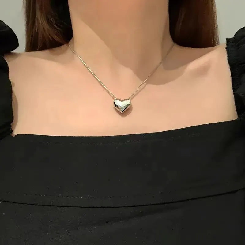 Silver Heart Necklace