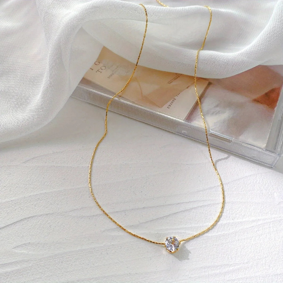 Golden Wire Necklace