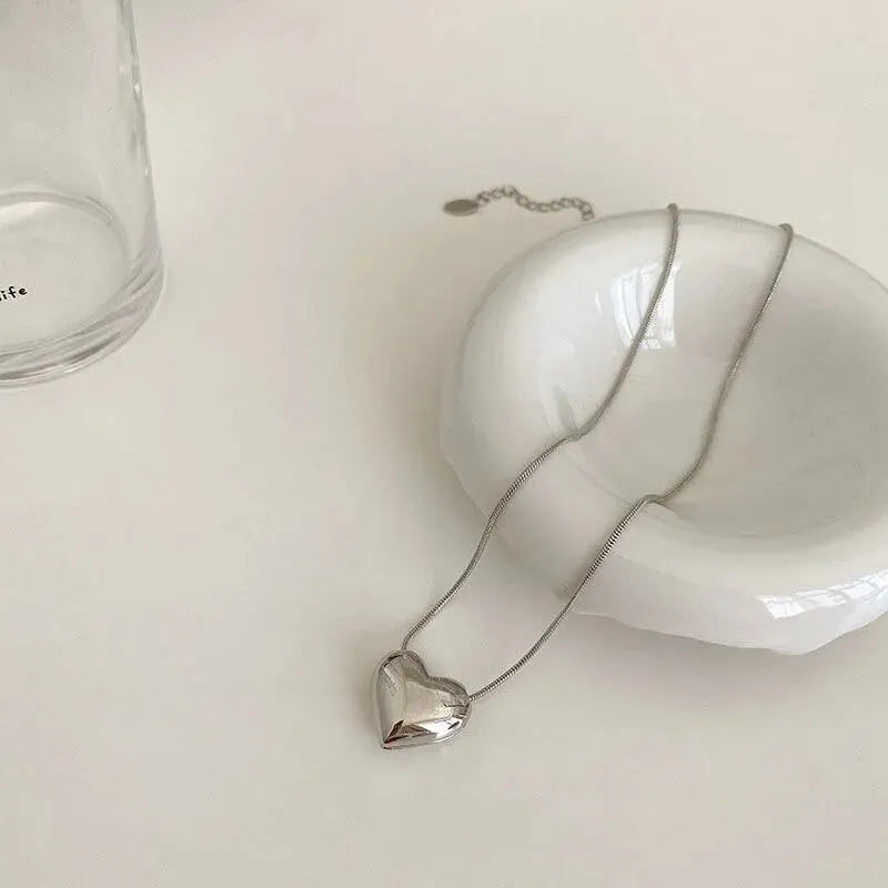 Silver Heart Necklace