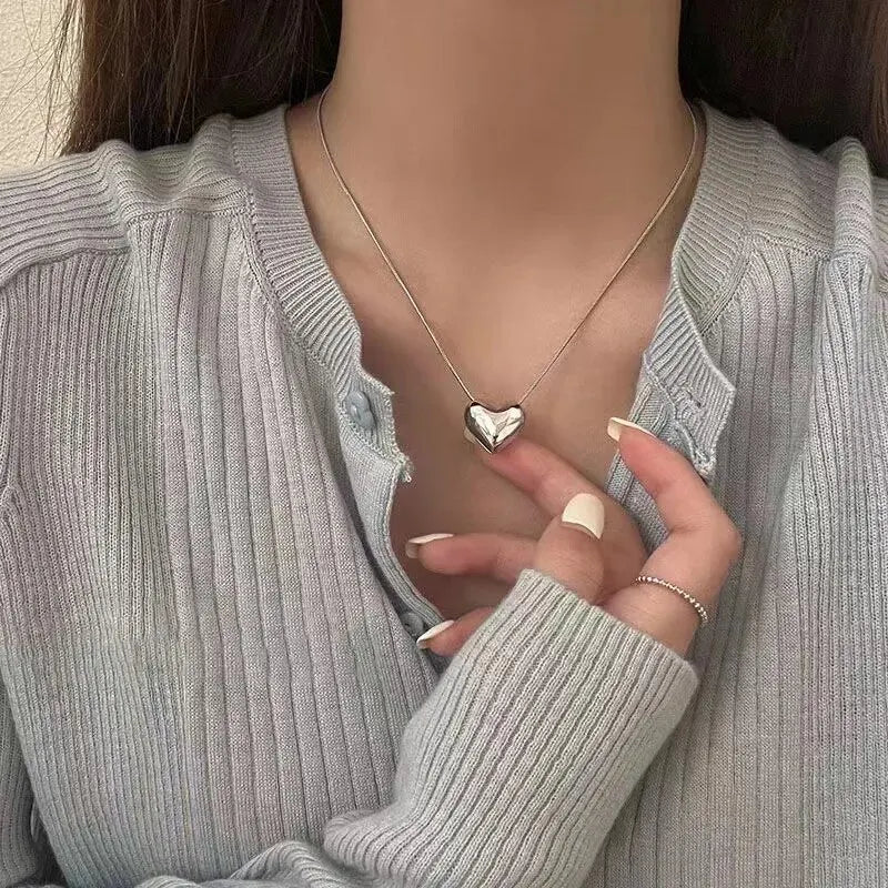 Silver Heart Necklace