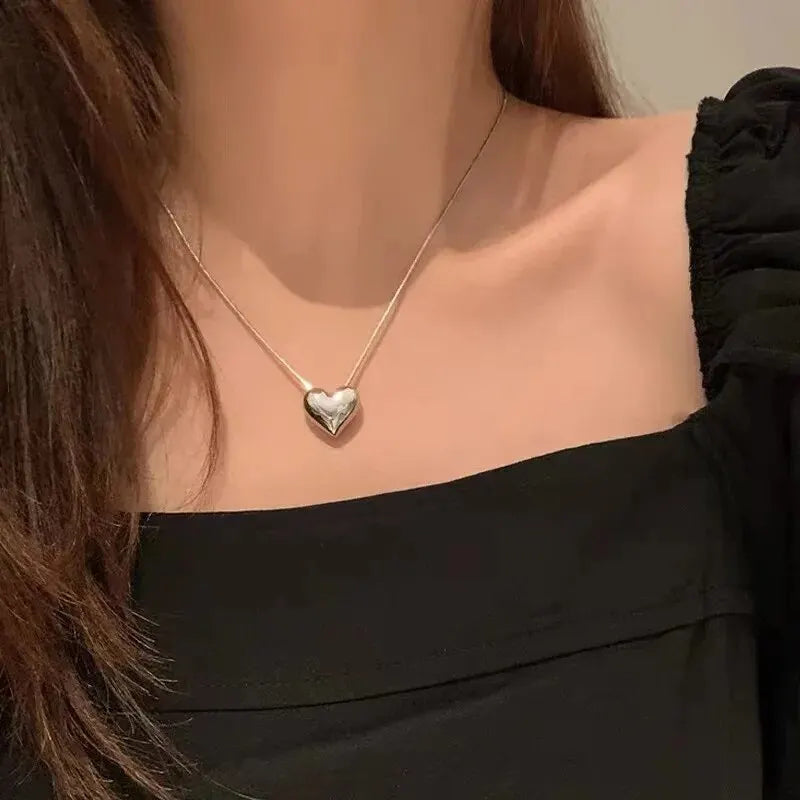 Silver Heart Necklace