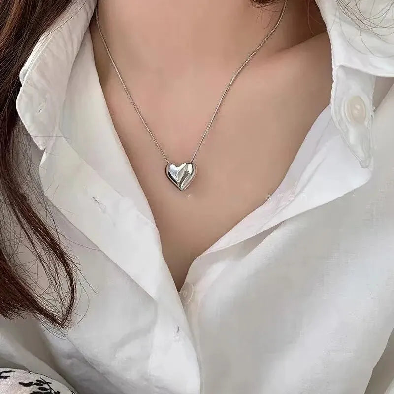 Silver Heart Necklace