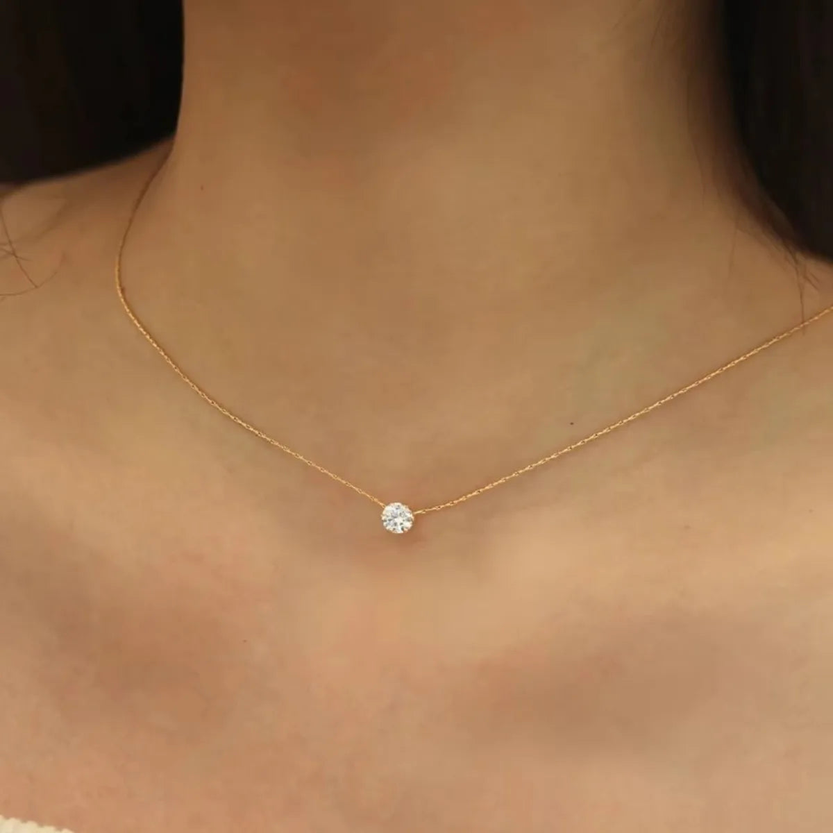 Golden Wire Necklace