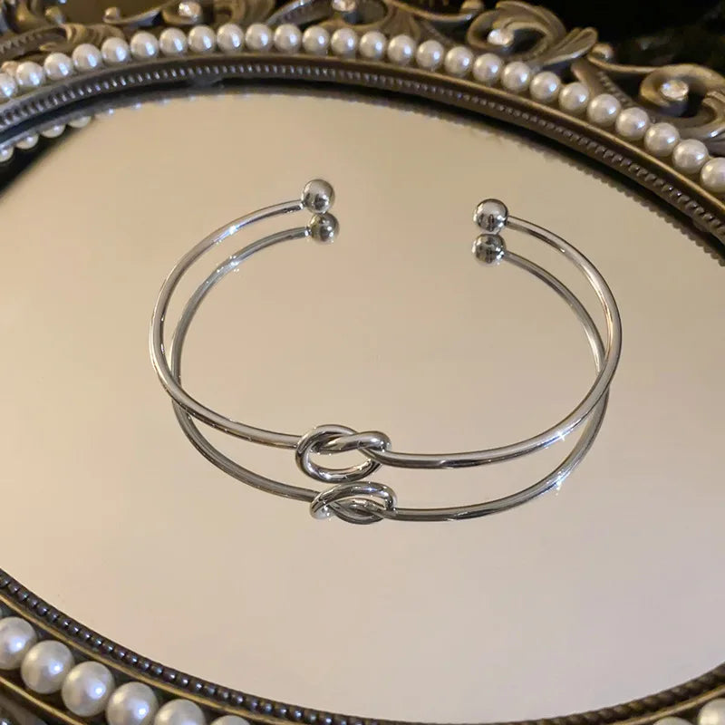 Twist Steel Bracelet