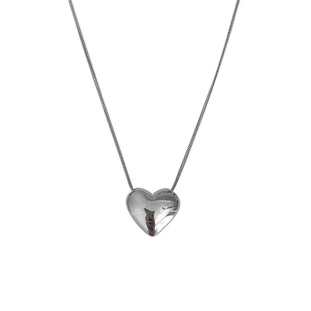 Silver Heart Necklace