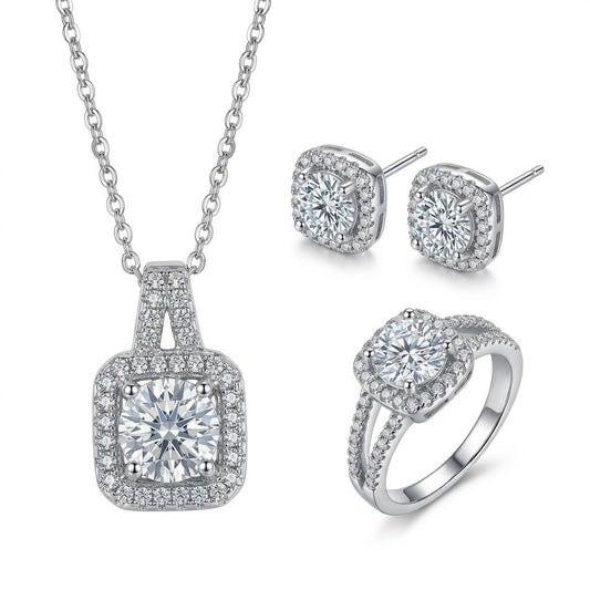 Luxury Cube 3-Piece Jewelry Set ✨