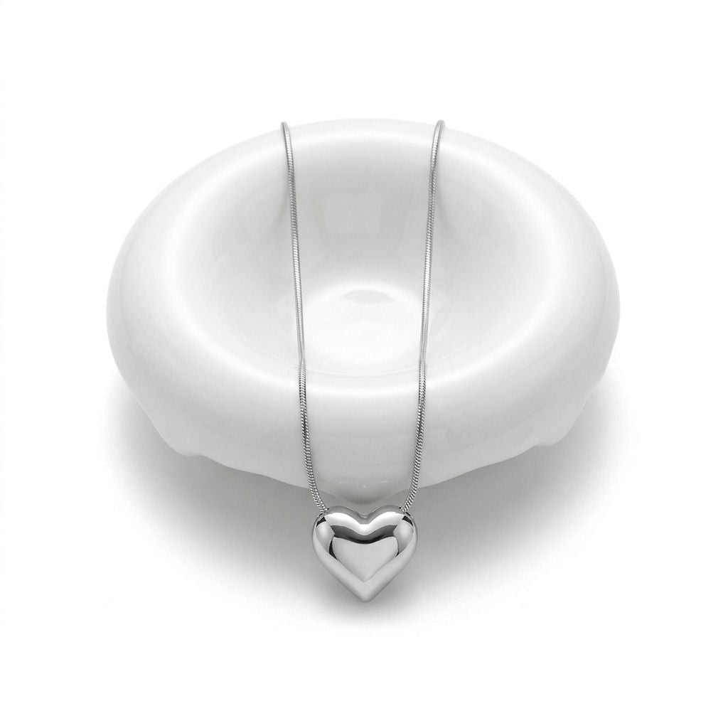 Silver Heart Necklace